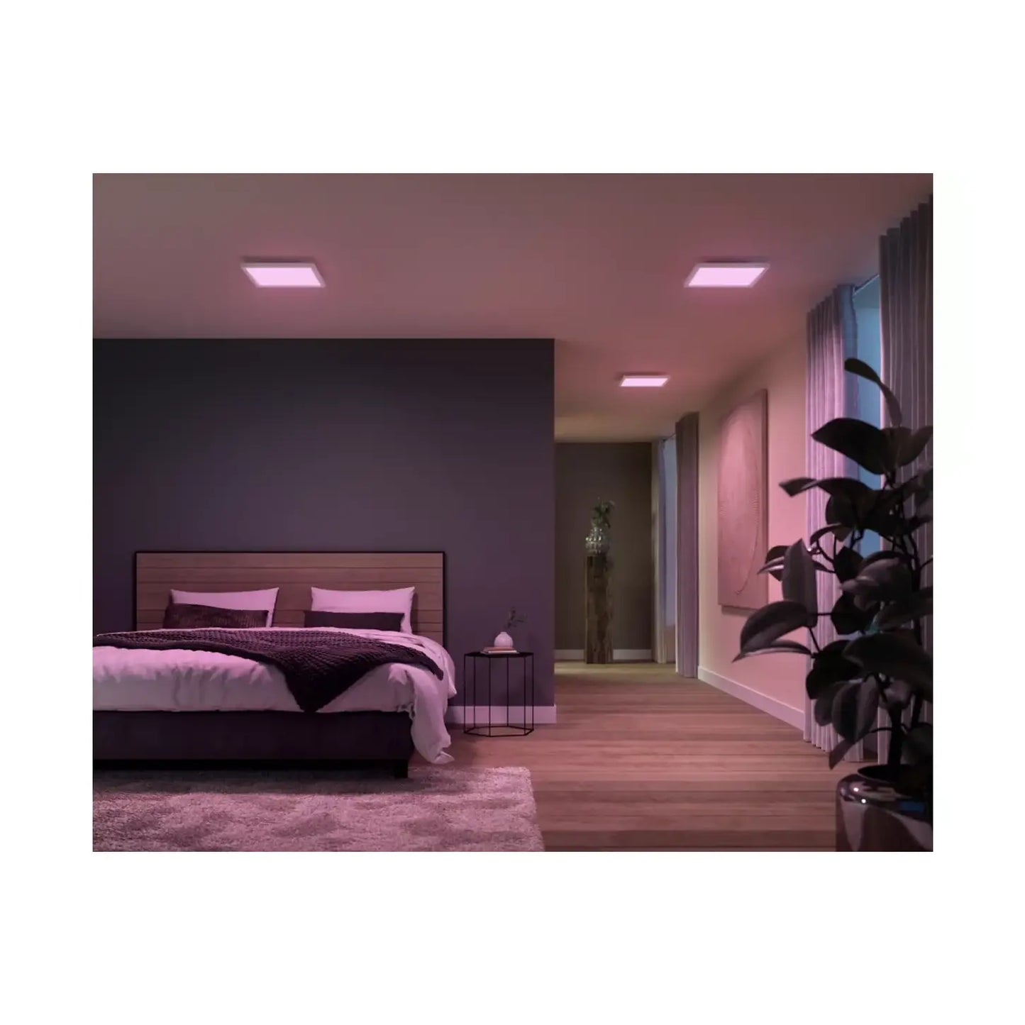 Philips Hue Surimu Panel Square Small | 2000-6500 K, Hue White and Color Ambiance