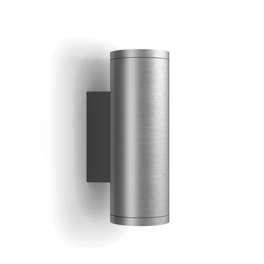 Philips Hue WCA Appear Outdoor Wall Lantern, Inox | 8 W | 2000-6500 Hue White Colour Ambiance