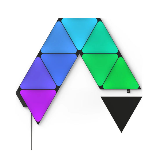 Nanoleaf | Shapes Black Triangles Starter Kit (9 panels) | 42 W | WiFi