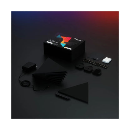 Nanoleaf | Shapes Black Triangles Starter Kit (9 panels) | 42 W | WiFi