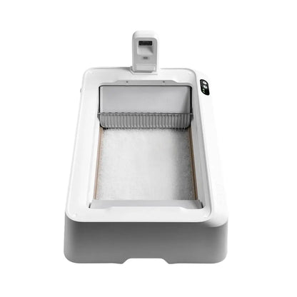 PETKIT | Purobot Crystal Duo with Camera Self-Cleaning Cat Litter Box | White