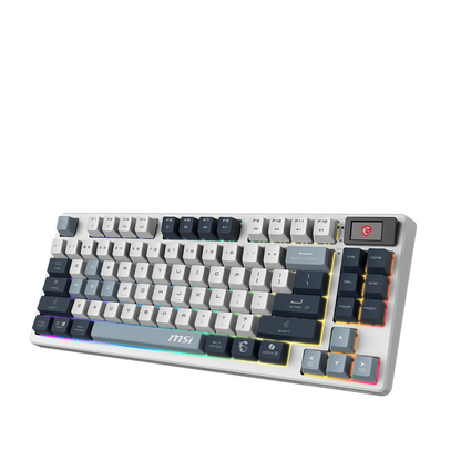 MSI | Keyboard | GK600 | Wireless, wired | Backlit RGB | Mechanical | White