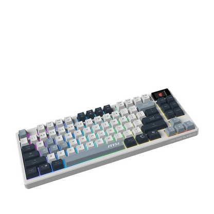 MSI | Keyboard | GK600 | Wireless, wired | Backlit RGB | Mechanical | White