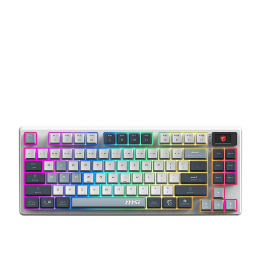 MSI | Keyboard | GK600 | Wireless, wired | Backlit RGB | Mechanical | White