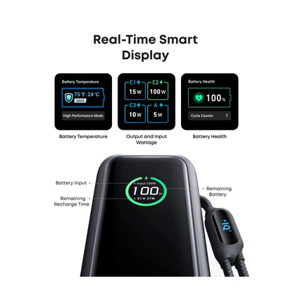 Anker | Power bank | 25000 mAh | Space black