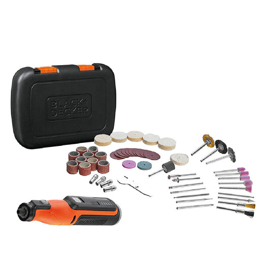 BLACK+DECKER | BCRT8IK-XJ | Rotary Tool | 7.2V | 5-Speed | Kitbox