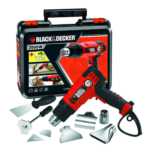 BLACK+DECKER | KX2200K-QS | Heat Gun | 2000W | Kitbox