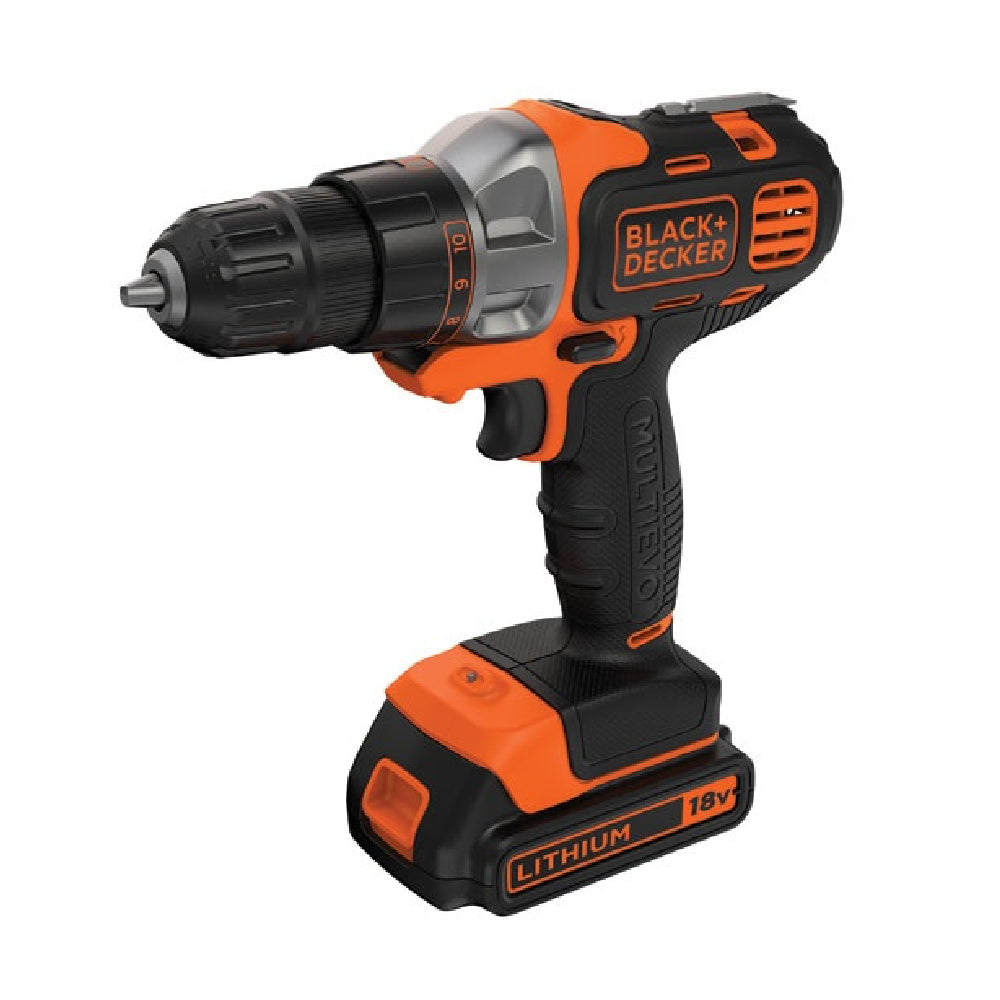 BLACK+DECKER | MT218K-QW | Multievo Drill Driver | 18V | 1.5Ah | 20.9Nm