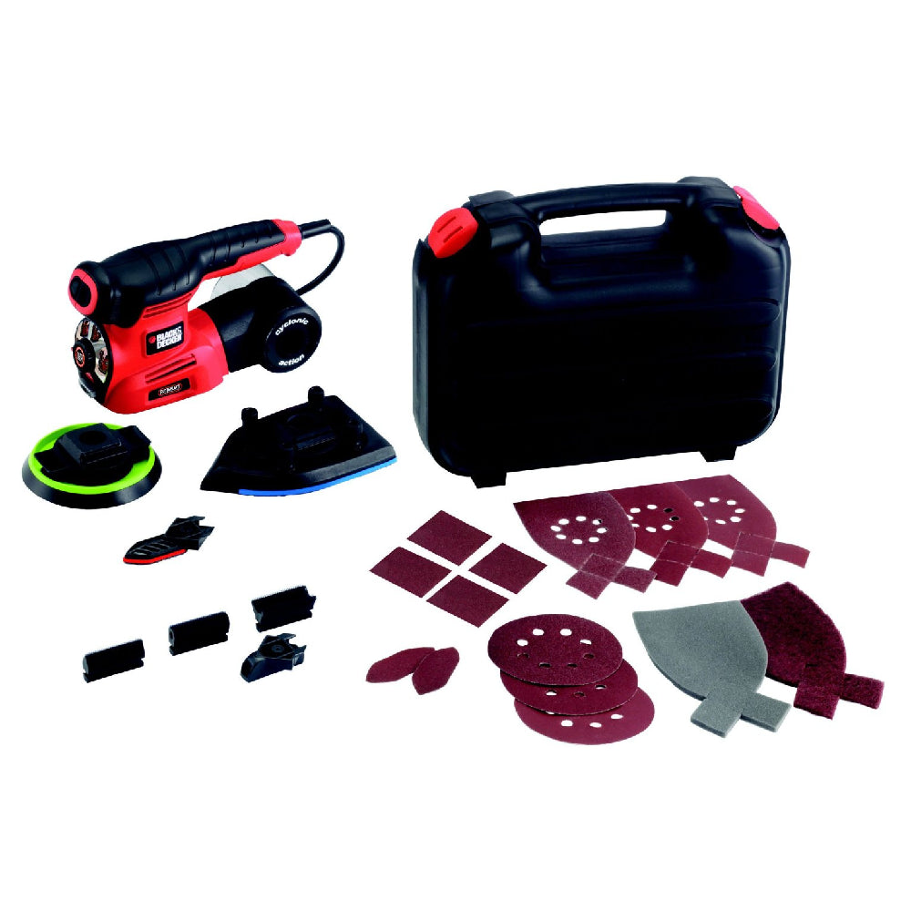 BLACK+DECKER | KA280K-QS | 4-in-1 Multi Sander | 220W | 13000 RPM