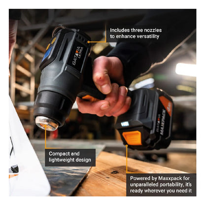 BATAVIA | 7064919 | Cordless Heat Gun | 18V | LCD Display | Solo