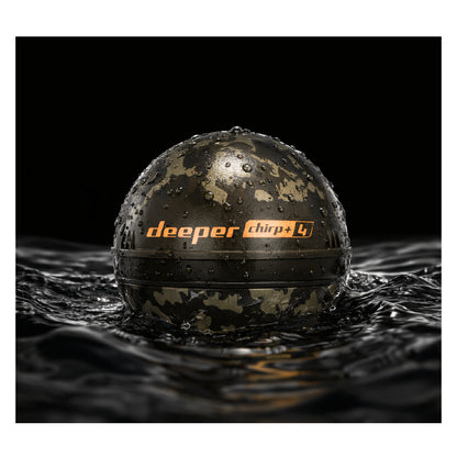 DEEPER | FNG0071 | Smart Sonar Chirp+4 | Wi-Fi | GPS | Green/Brown