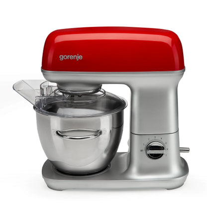 GORENJE | MMC1000RLR | Kitchen Machine | 1000W | 4.5L | Red/Silver