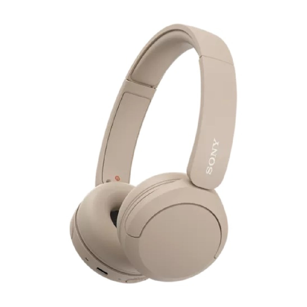 SONY | WH-CH520 | Wireless Headphones | Bluetooth | On-Ear | 50h Battery | Beige