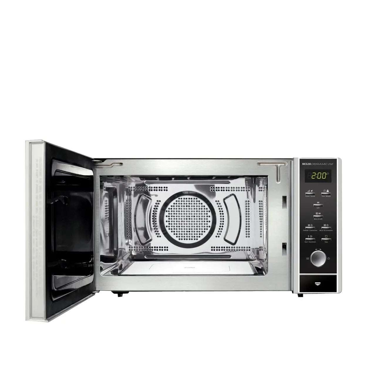 Caso | Microwave | MCG30 Ceramic chef | Free standing | 30 L | 900 W | Convection | Grill | Black