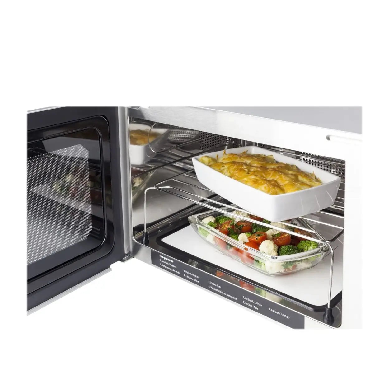 Caso | Microwave | MCG30 Ceramic chef | Free standing | 30 L | 900 W | Convection | Grill | Black