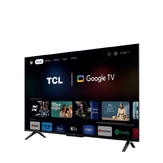 TCL | 43T69C | 43" 4K Google TV | HDR10+ | Dolby Atmos | Brushed Metal