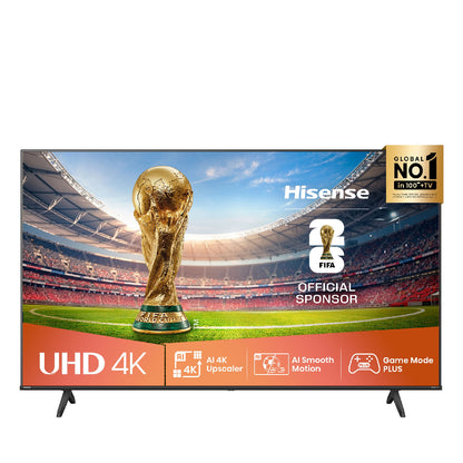 HISENSE | 50A6Q | 50" 4K Smart TV | Dolby Vision | Direct LED | VIDAA | Black