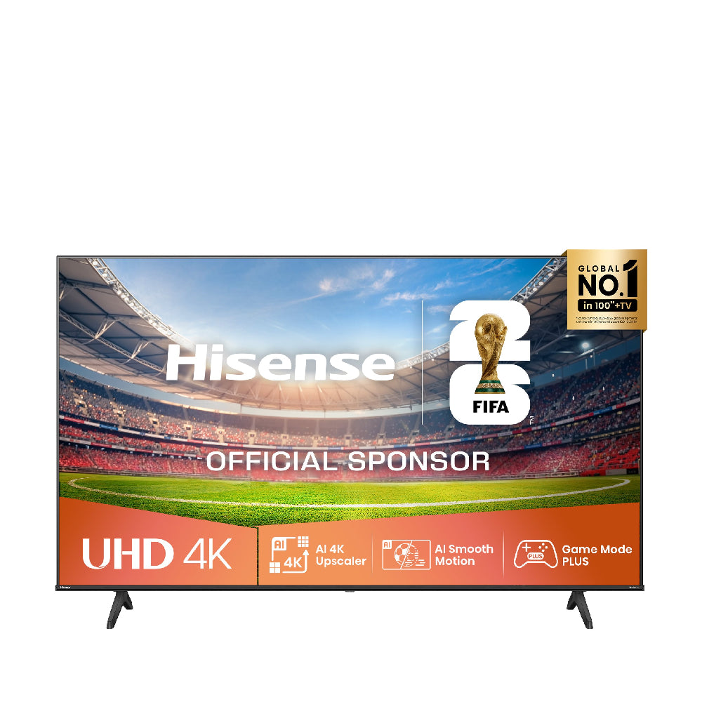 HISENSE | 50A6Q | 50" 4K Smart TV | Dolby Vision | Direct LED | VIDAA | Black