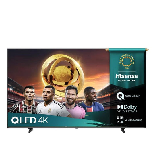 HISENSE | 43E7Q | 43" QLED Smart TV | 4K UHD | Dolby Vision | Atmos | VIDAA | Black
