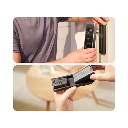 Anker Eufy | Smart doorbell and chime | Video Doorbell 2K | Black