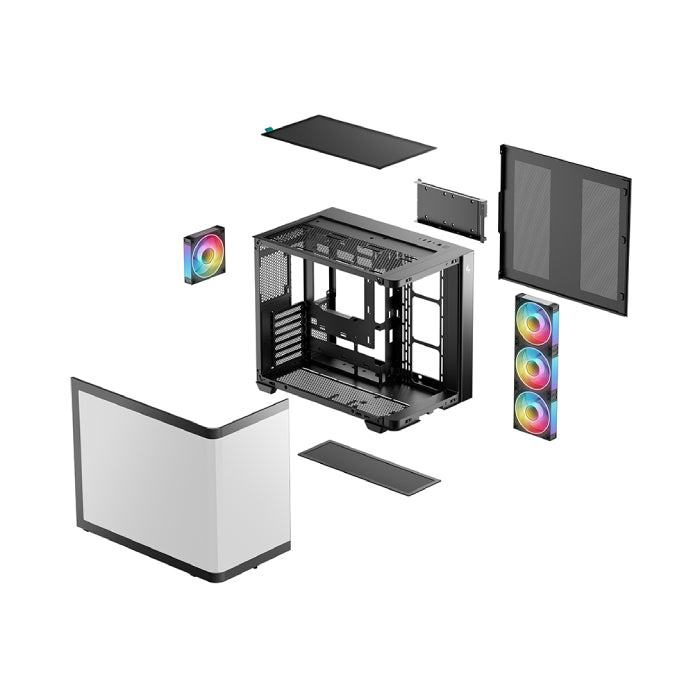 Deepcool | CG530U 4F | Case | Midi Tower | Black