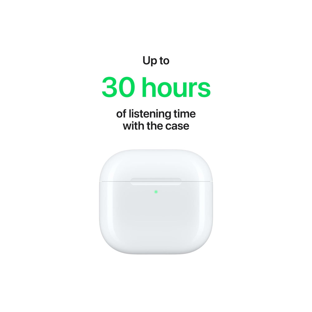Apple | AirPods (4th Gen) | True Wireless Earphones | White