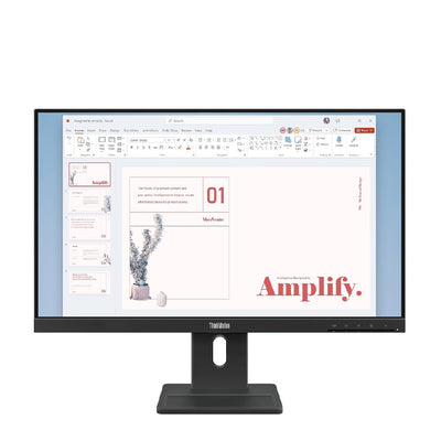 LENOVO | ThinkVision E24-40 | 24" IPS | Full HD | 100Hz | Speakers | Raven Black