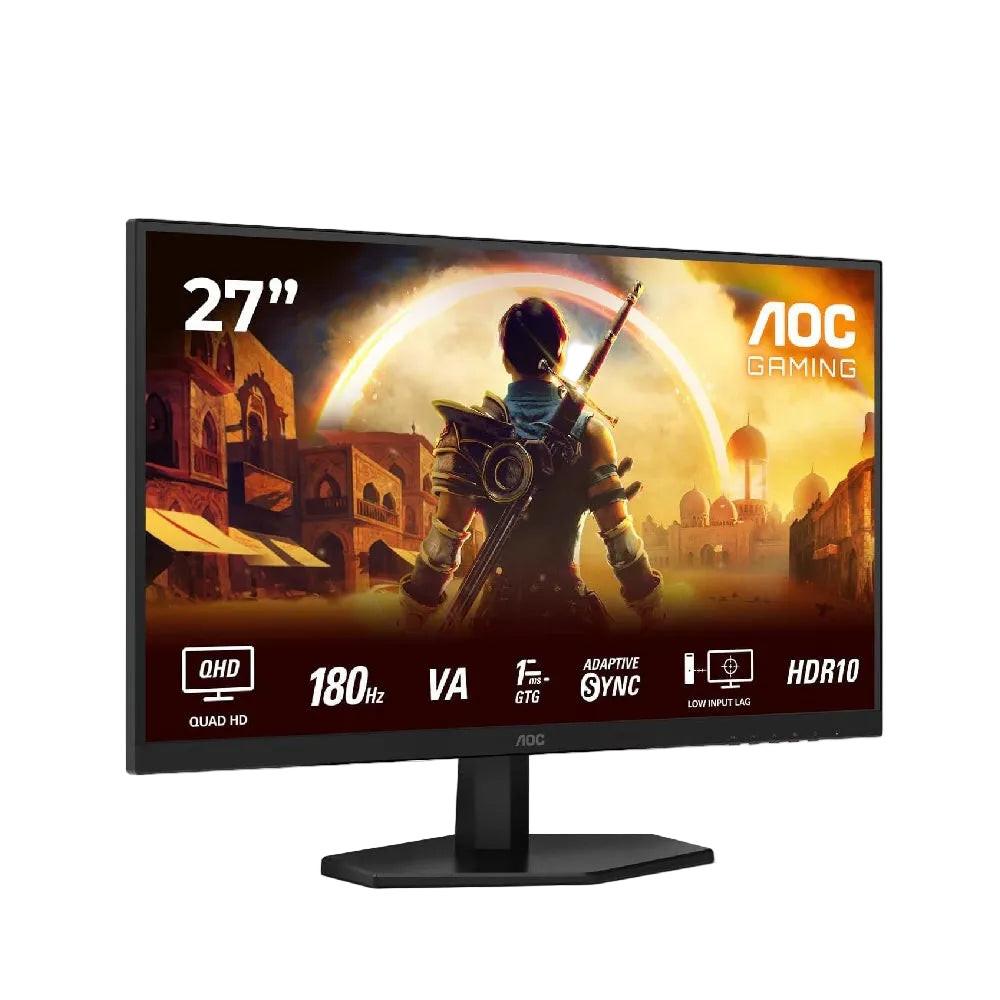 AOC | Q27G42XNE | 27" Fast VA | QHD | 180Hz | 0.5ms | HDR | Black/Red