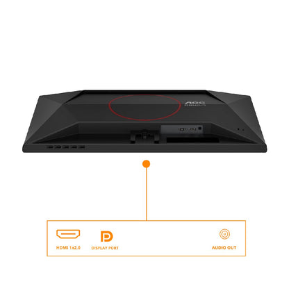 AOC | 25G42E | 25" Fast IPS | Full HD | 180Hz | 0.5ms | Adaptive-Sync | Black/Red