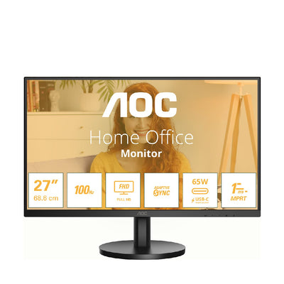 AOC | 27B3CA2 | 27" IPS | Full HD | 100Hz | USB-C | Speakers | Black