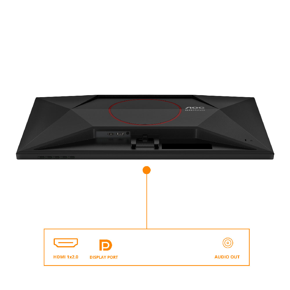 AOC | 27G42E | 27" Fast IPS | Full HD | 180Hz | 0.5ms | Adaptive-Sync | Black/Red