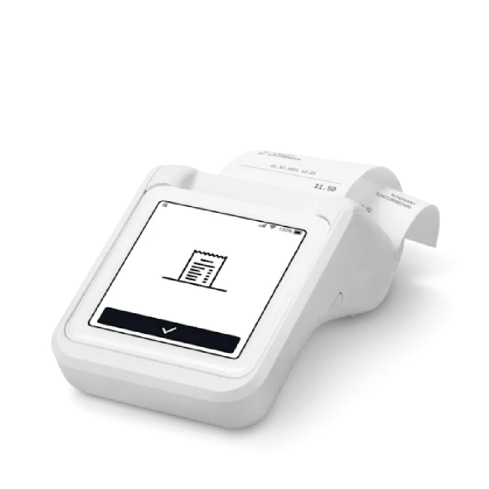 SumUp | Solo Card Reader | Printer Bundle | Wi-Fi + 4G | Touchscreen | White