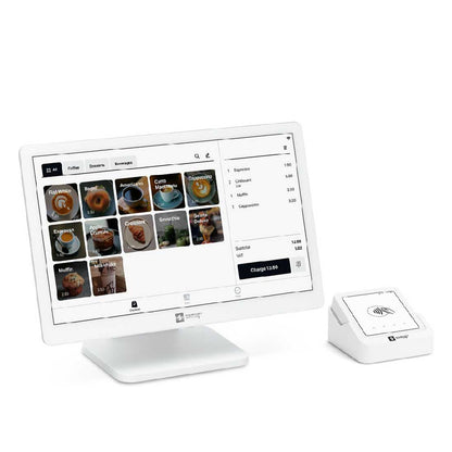 SumUp | POS Lite + Solo | Payment Terminal Bundle | Touchscreen | Wi-Fi | White