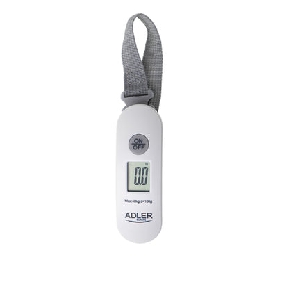 Adler | AD 8189 | Luggage Scale | 40kg / 100g | LCD | Tare & Hold | White
