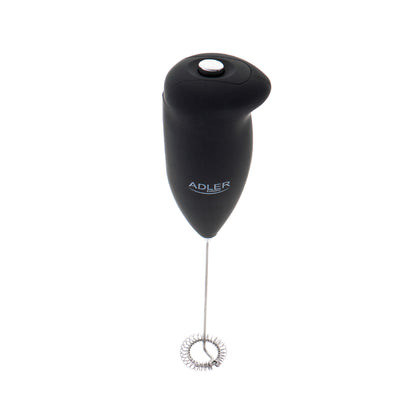 Adler | AD 4491 | Milk Frother | Stainless Steel Whisk | Cordless | Black