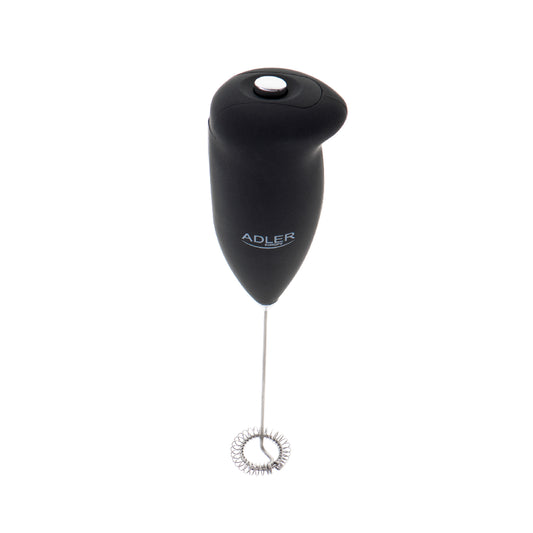 Adler | AD 4491 | Milk Frother | Stainless Steel Whisk | Cordless | Black