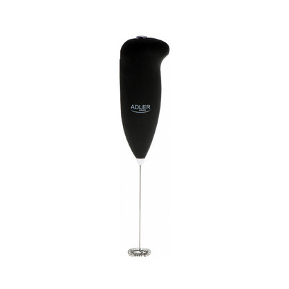 Adler | AD 4491 | Milk Frother | Stainless Steel Whisk | Cordless | Black