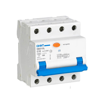 Chint | RCBO NB310L/3N | 3P+N | C32 | 30mA | Type A