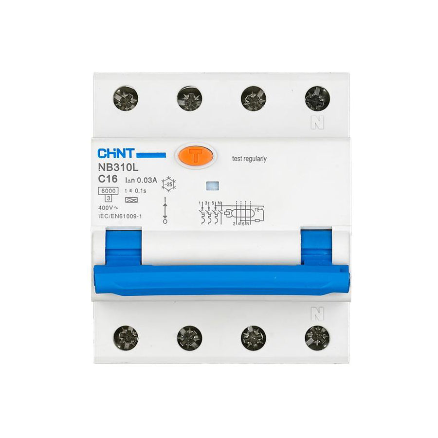 Chint | RCBO NB310L/3N | 3P+N | C32 | 30mA | Type A