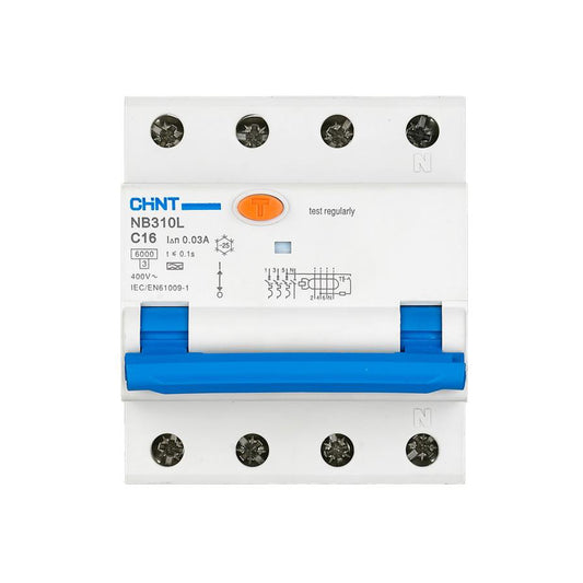 Chint | RCBO NB310L/3N | 3P+N | C32 | 30mA | Type A