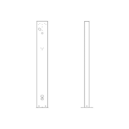 Wallbox | Eiffel Basic Mono | EV Charger Pedestal | For Pulsar Series (No Charger Included)