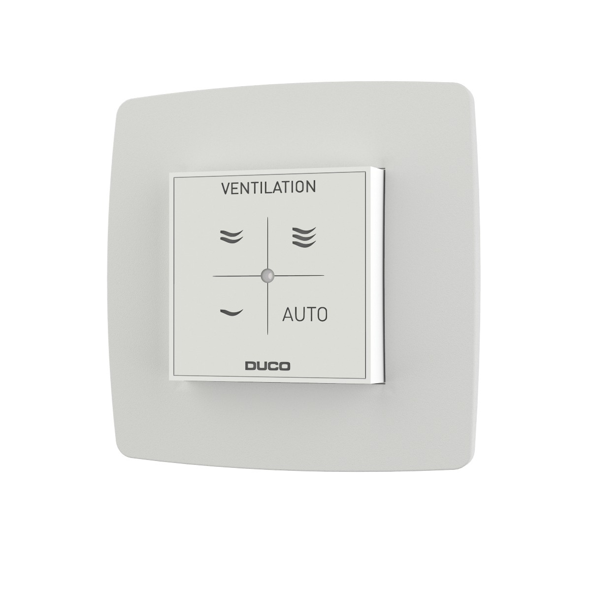 DUCO | Humidity Room Sensor with Control RF/Wired | White