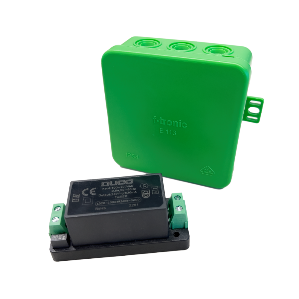 DUCO | Power Supply | 230VAC–24VDC | 20W | with Casing