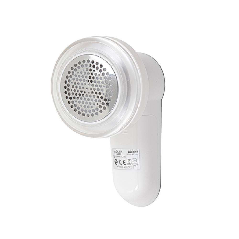 Adler | AD 9615 | Lint Remover | Battery Operated | Safety Lock | White