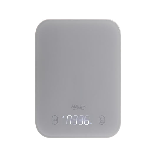 Adler | AD 3181g | Kitchen Scale | 10 kg / 1 g | LED | Grey
