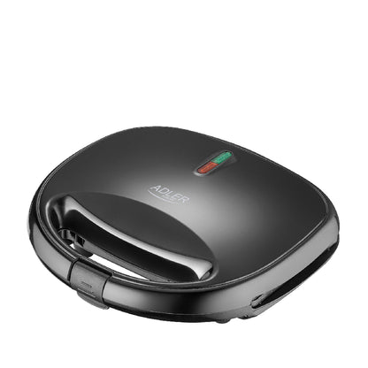 Adler | AD 3071 | Nut Cookie Maker | 1600W | 12 Cookies | Non-stick | Black