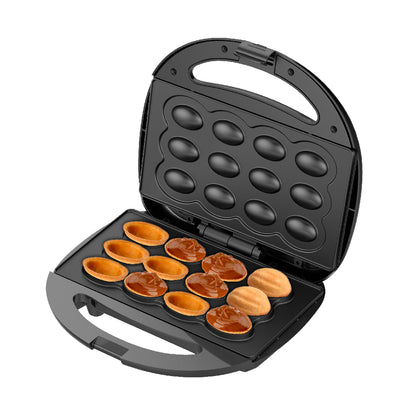 Adler | AD 3071 | Nut Cookie Maker | 1600W | 12 Cookies | Non-stick | Black