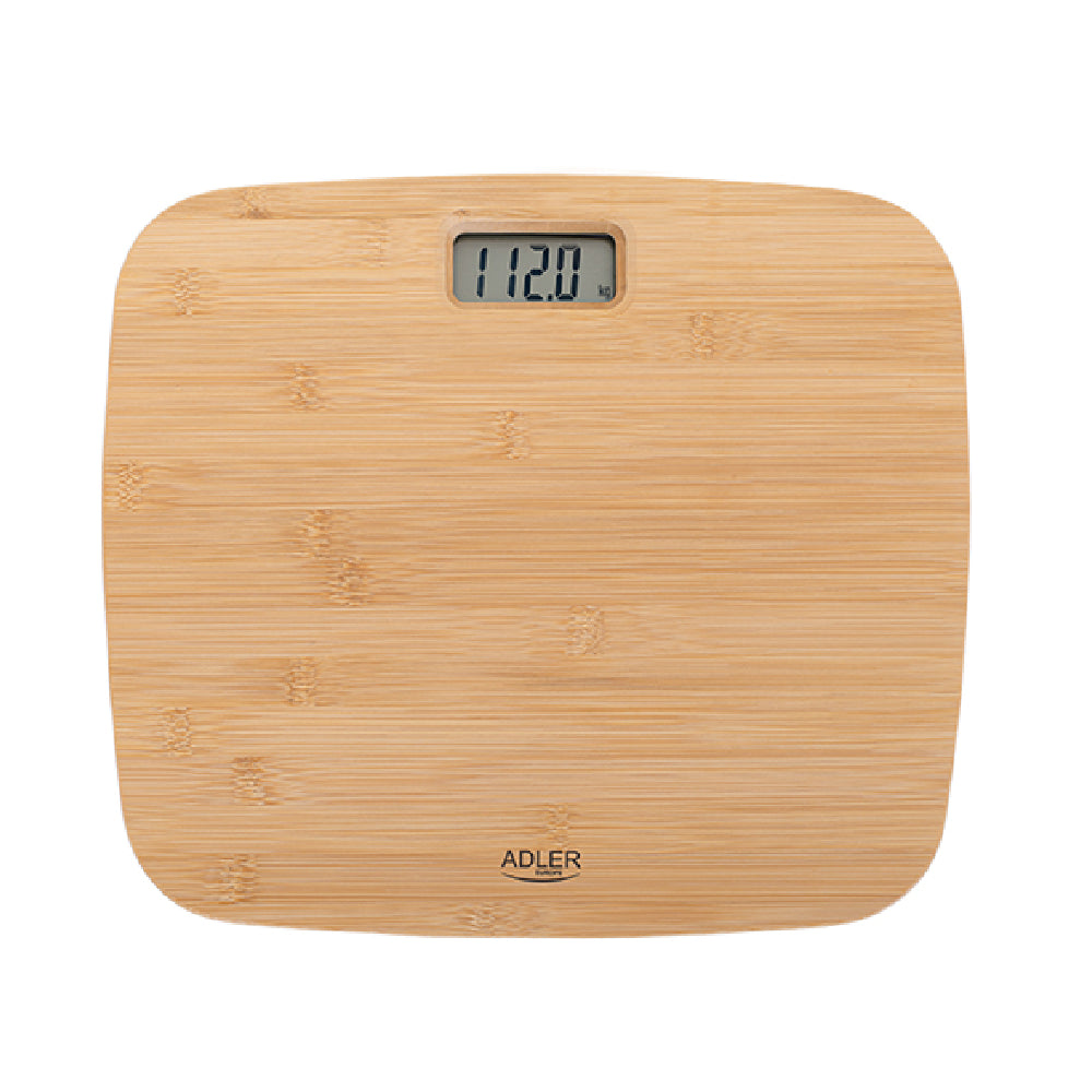 Adler | AD 8173 | Bathroom Bamboo Scale | 150 kg / 100 g | Auto Off | Bamboo