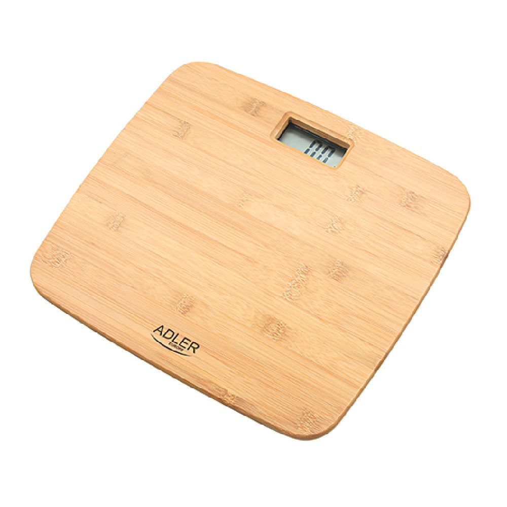 Adler | AD 8173 | Bathroom Bamboo Scale | 150 kg / 100 g | Auto Off | Bamboo