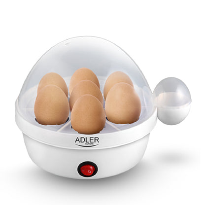 Adler | AD 4459 | Egg Boiler | 7 Eggs | 450W | Auto-off | White